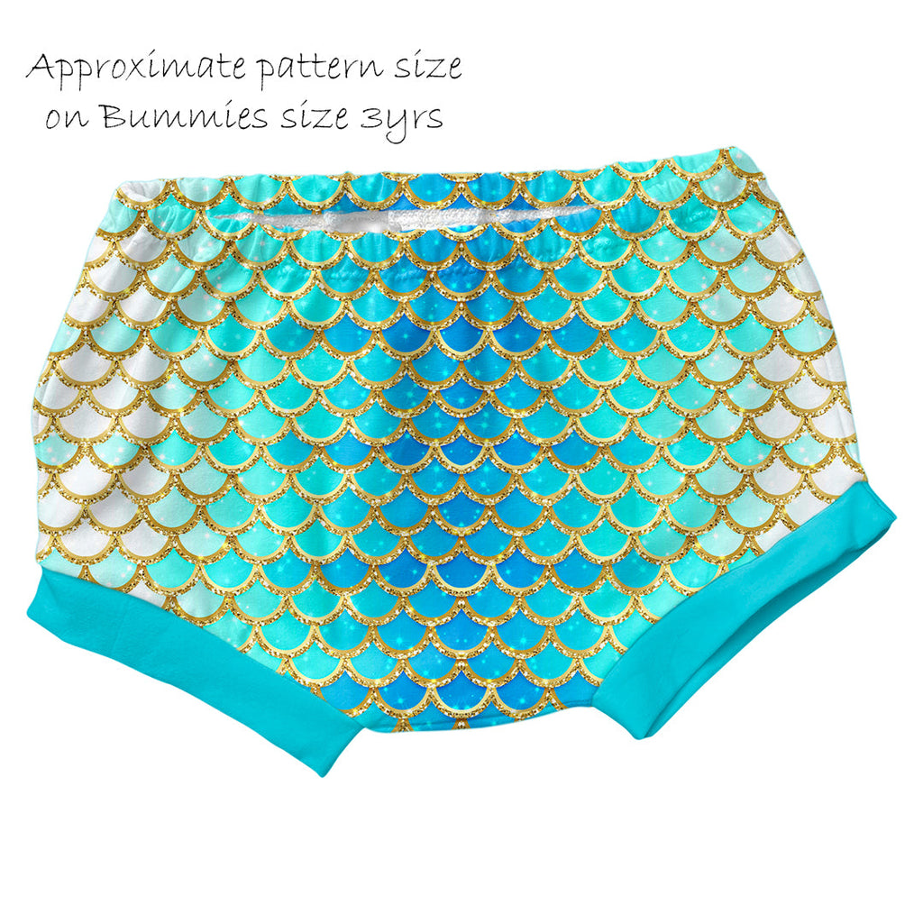 Mermaid Scales Ice Fabric
