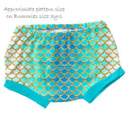 Mermaid Scales Ice Fabric