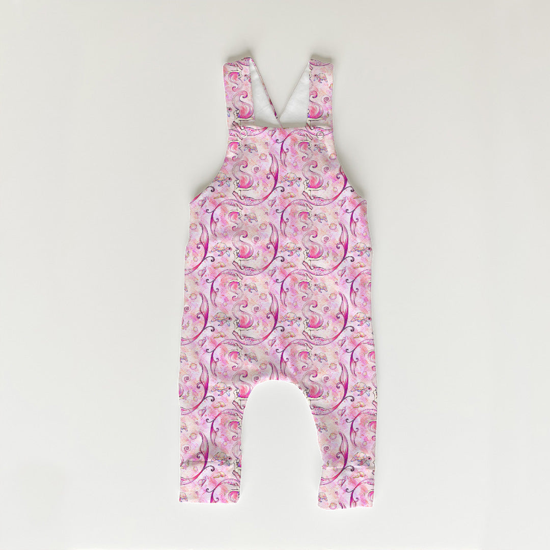 Mermaids Pink Fabric