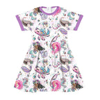 Mermaids White Fabric