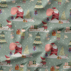 Merry Elves Fabric