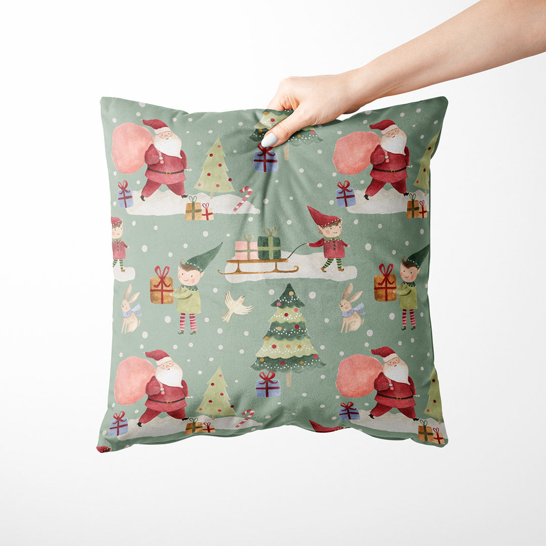 Merry Elves Fabric