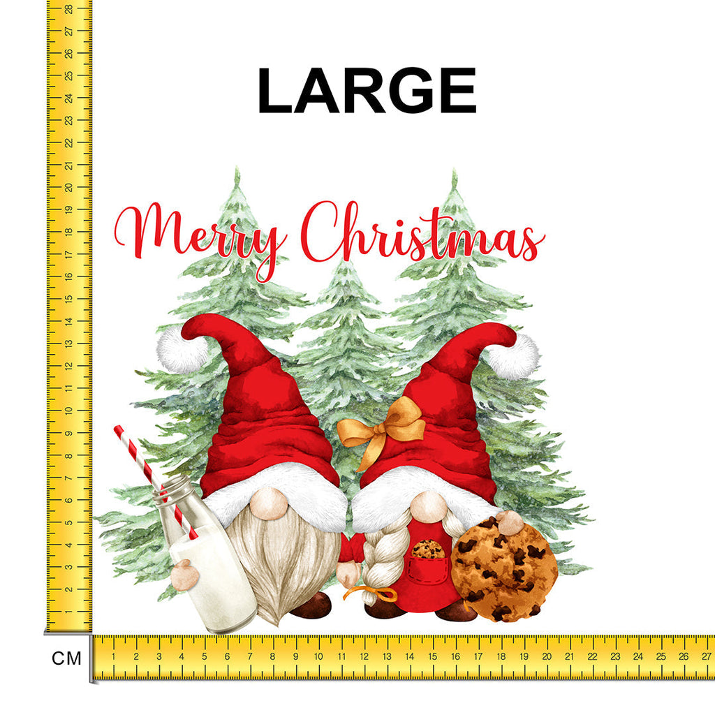 Merry Gnomes Iron on Fabric Heat Transfer DTF-98