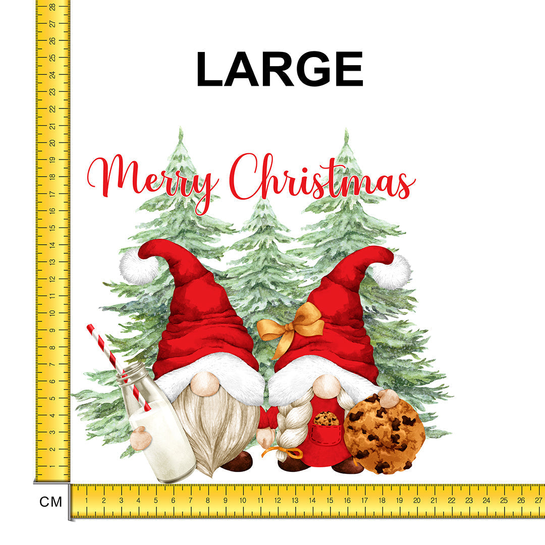 Merry Gnomes Iron on Fabric Heat Transfer DTF-98