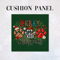 CUSHION Panel Merry Paws Green CP-753