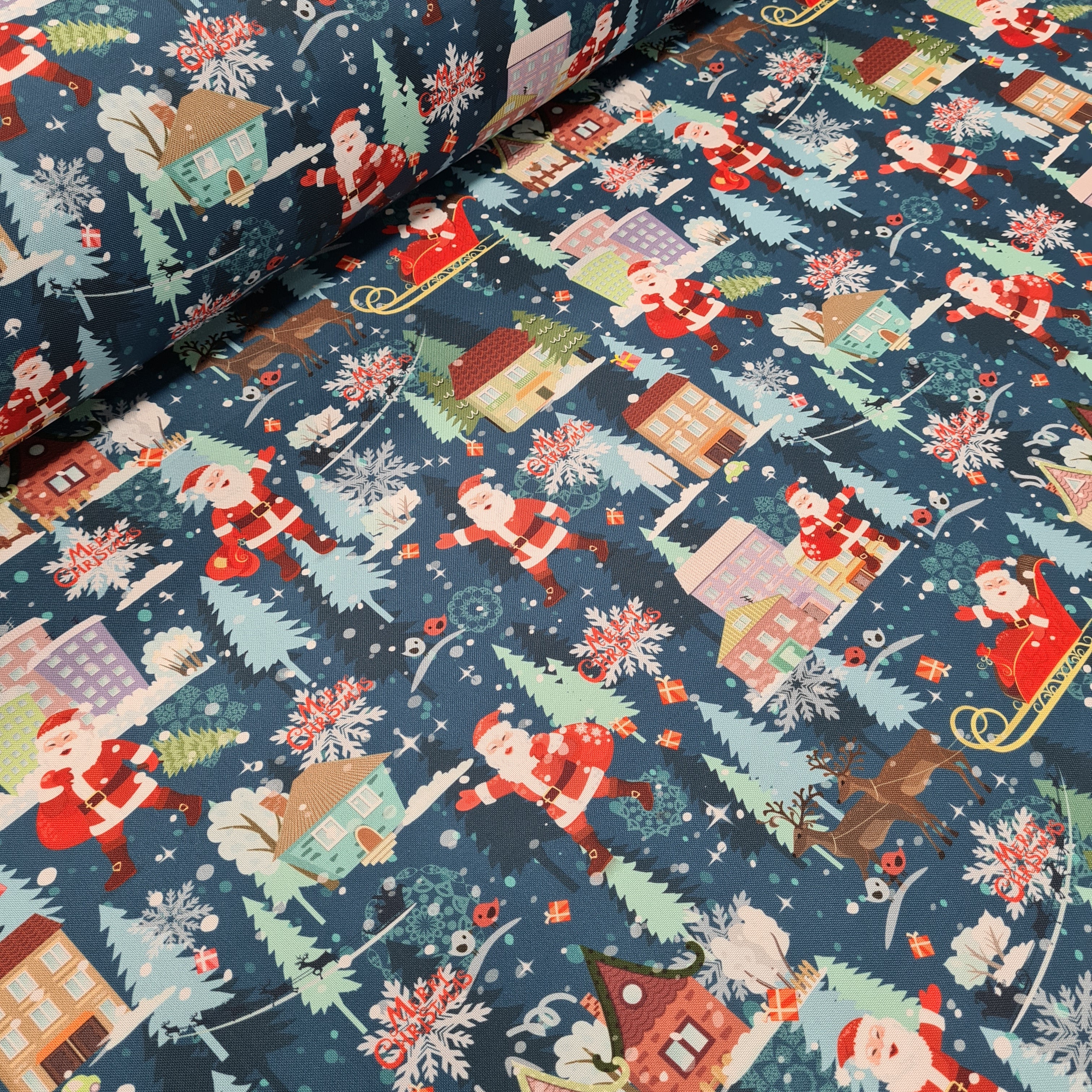 Merry Christmas Fabric