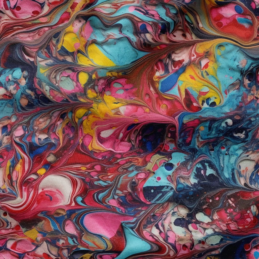 Messy Paint 2 Fabric