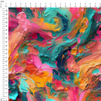 Messy Paint 3 Fabric