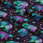 Midnight Bears Fabric