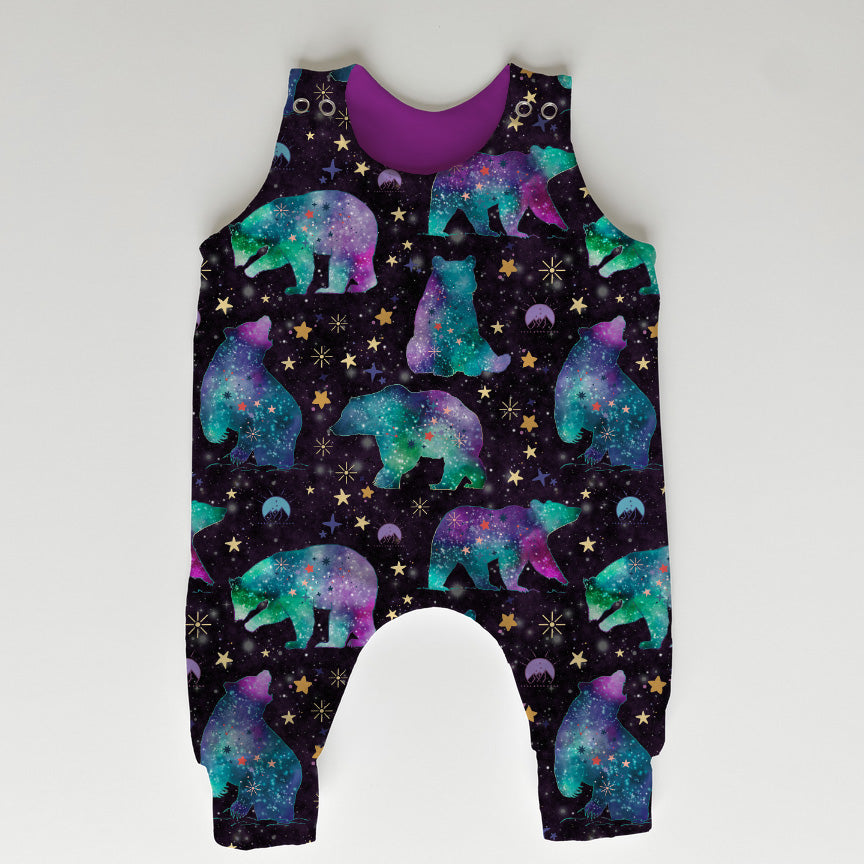 Midnight Bears Fabric