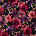 Midnight Flowers Fabric