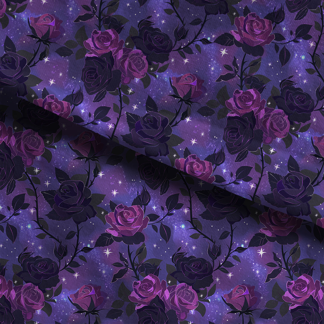 Midnight Roses Fabric
