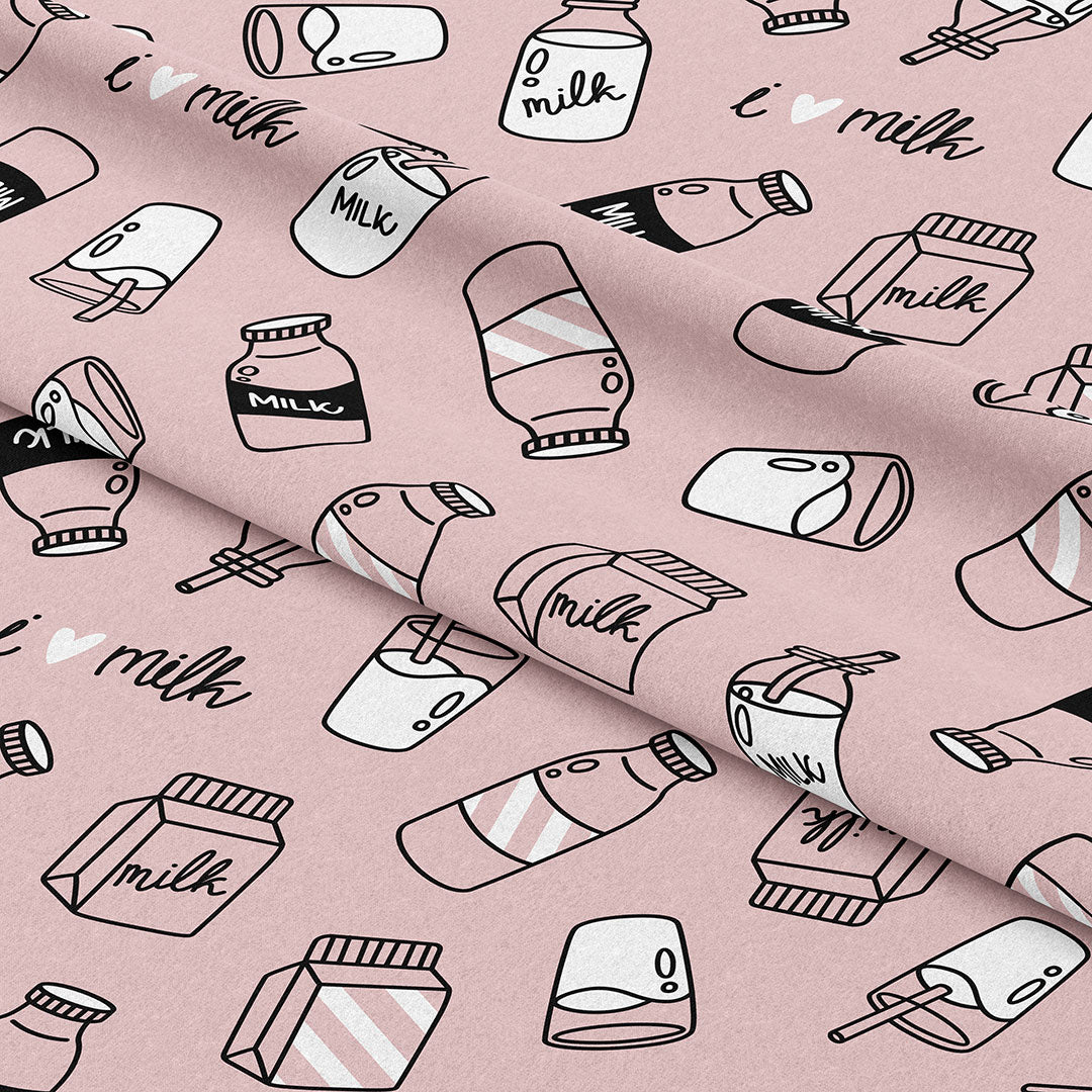 Milk Pink Fabric