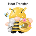 Miss Honey Gnome Iron on Fabric Heat Transfer DTF-103