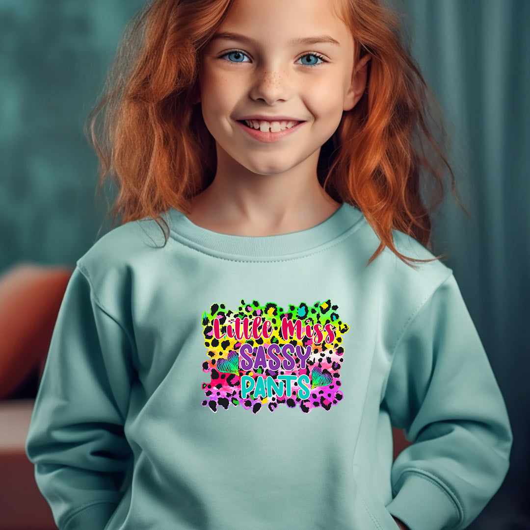 Miss Sassy Iron on Fabric Heat Transfer DTF-233