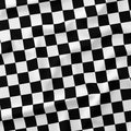 Black and White Checquered Fabric 1462
