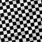 Black and White Checquered Fabric 1462