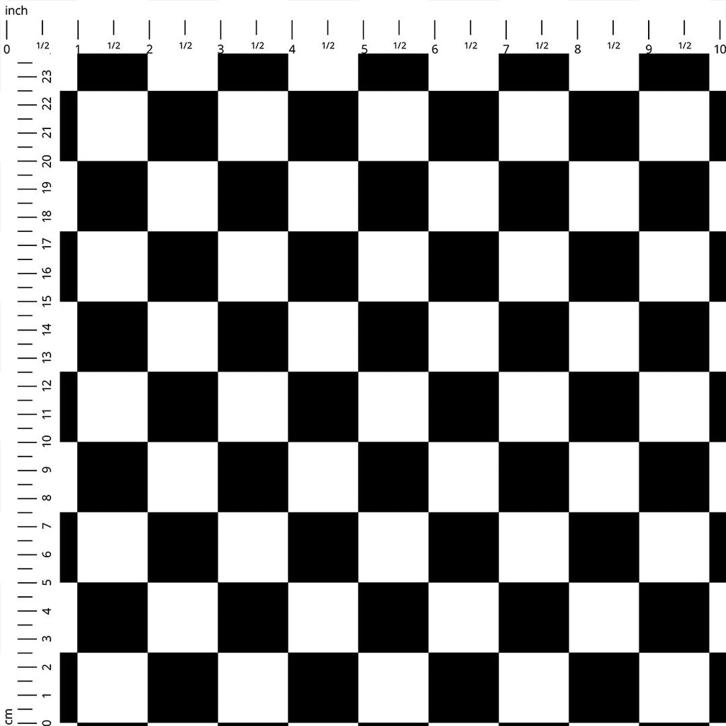 Black and White Checquered Fabric 1462