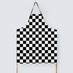 Black and White Checquered Fabric 1462