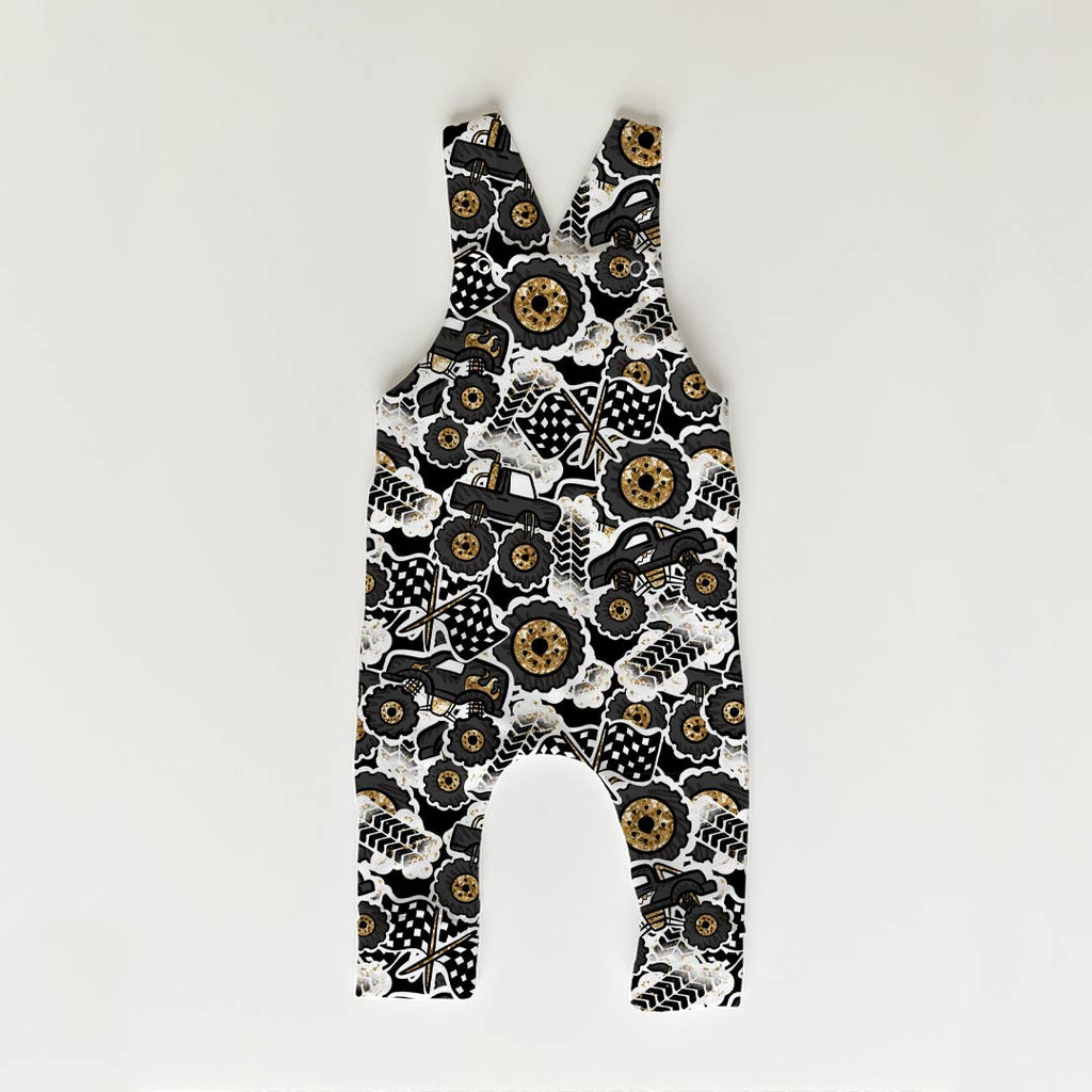 Monster Truck Mashup Fabric