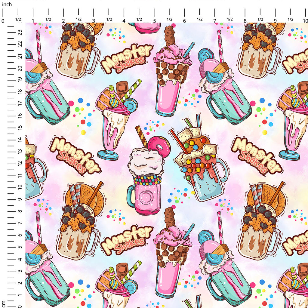 Monster Shakes Fabric