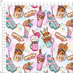 Monster Shakes Fabric