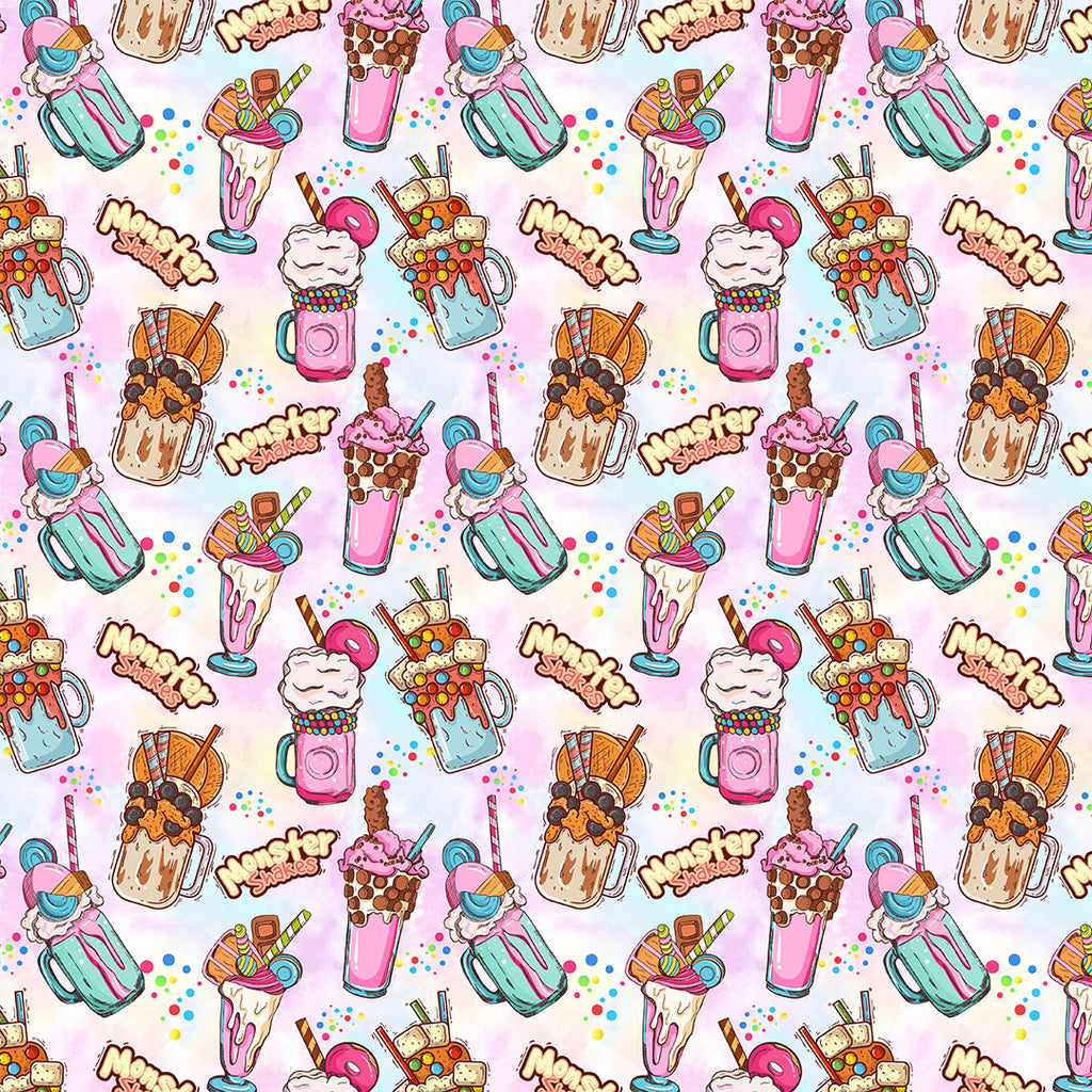 Monster Shakes Fabric