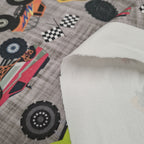 Monster Trucks Fabric
