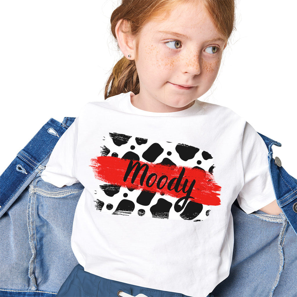 Moody Iron on fabric heat transfer DTF-33