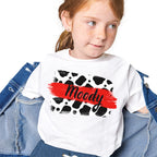 Moody Iron on fabric heat transfer DTF-33