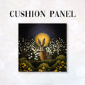 CUSHION Fabric Panel Moonlight Hare