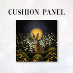 CUSHION Fabric Panel Moonlight Hare