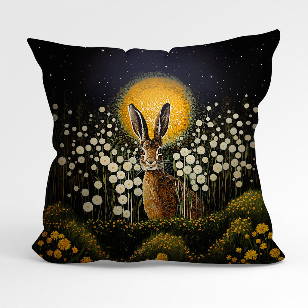 CUSHION Fabric Panel Moonlight Hare