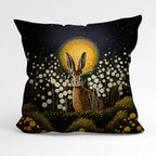 CUSHION Fabric Panel Moonlight Hare