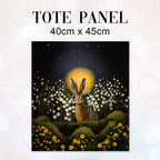 TOTE Moonlight Hare Fabric Bag Panel