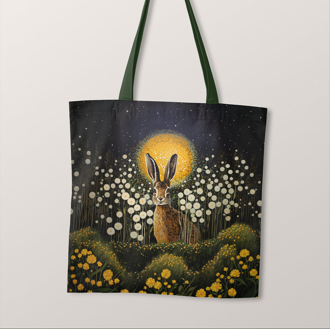 TOTE Moonlight Hare Fabric Bag Panel