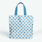 Moroccan Blue Petals Fabric