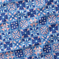 Moroccan Blue Tiles Fabric
