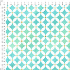 Moroccan Mint Petals Fabric