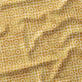 Moroccan Zellige Gold Fabric