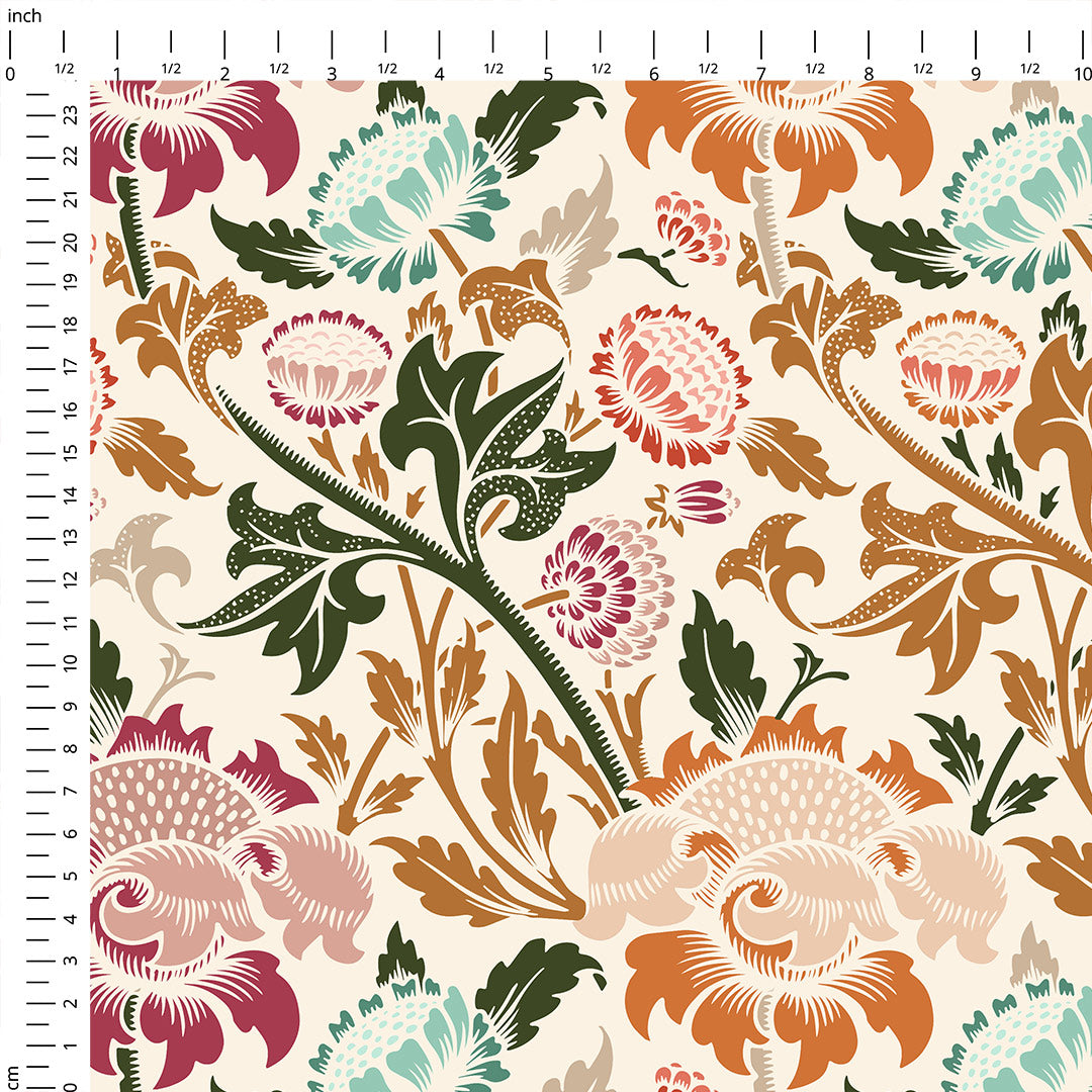 Morris Inspired Wandle Fabric