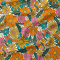 Mosaic Floral Retro Fabric
