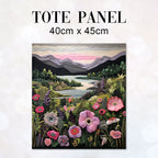 TOTE Mountain Valley Fabric Bag Panel TP-184