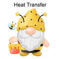 Mr Honey Gnome Iron on Fabric Heat Transfer DTF-102