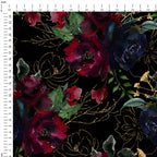 Mulberry Floral Fabric