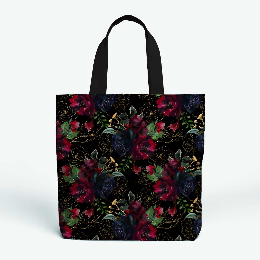 Mulberry Floral Fabric