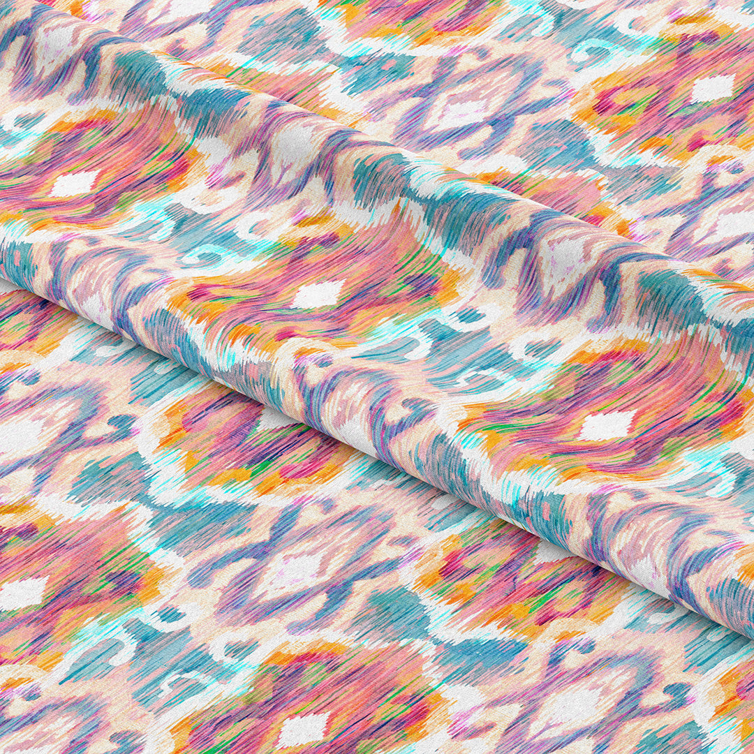 Multi Ikat Fabric