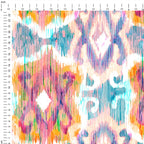 Multi Ikat Fabric