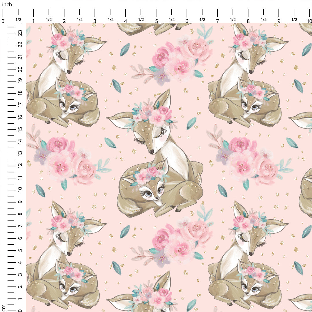 Mummy and Me Pink Fabric