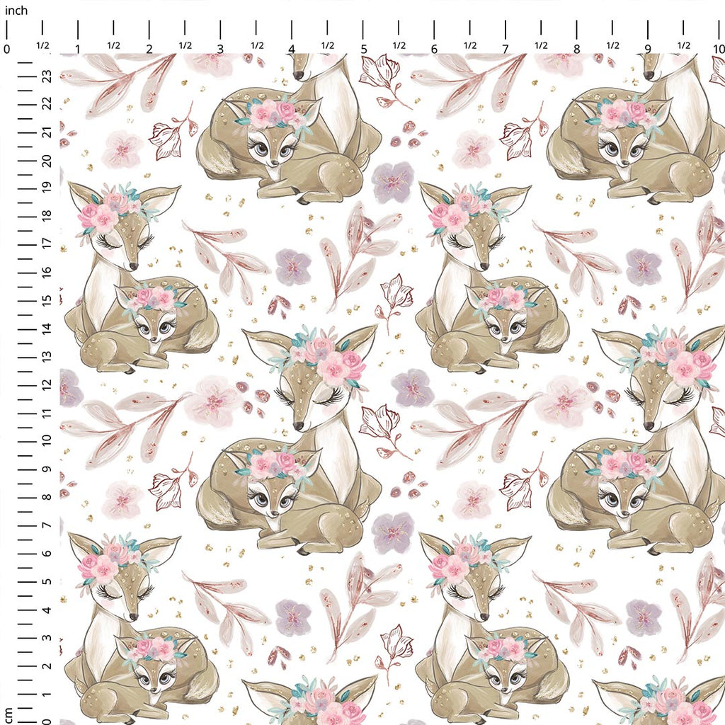 Mummy and Me Fawn Fabric